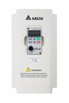 Delta VFD-M перетворювач частоти 7,5 кВт 380В 17А 400Гц векторного типу ДМ7,5-380 фото